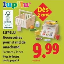 Accessoires pour stand de marchand