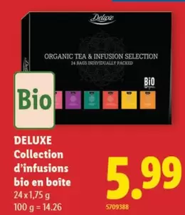 ORGANIC TEA & INFUSION SELECTION