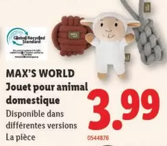 Jouet pour animal domestique