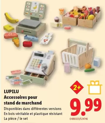 Accessoires pour stand de marchand