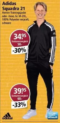 Squadra 21 Herren-Trainingsjacke oder -Hose