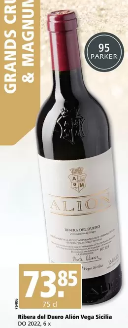 Magnum - Ribera del Duero Alión Vega Sicilia DO 2022