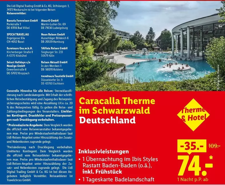 Ag - Caracalla Therme im Schwarzwald