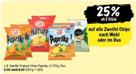 Wahl - Zweifel Chips Paprika