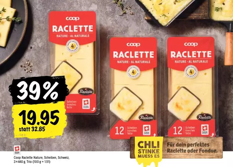 Raclette Nature