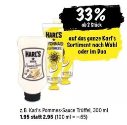 Wahl - Karl's Pommes-Sauce Trüffel