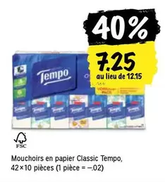 Mouchoirs en papier Classic