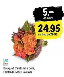Bouquet d'automne doré