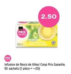 Infusion de fleurs de tilleul