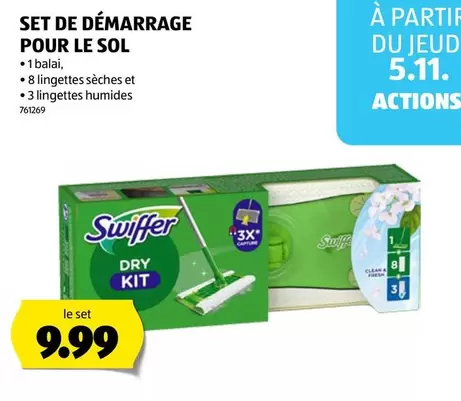 Swiffer - SET DE DÉMARRAGE POUR LE SOL