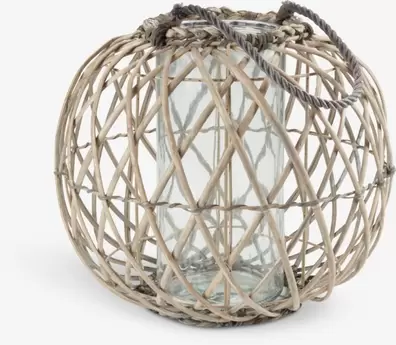 Laterne LAPPSANGER Ø38xH32cm natur