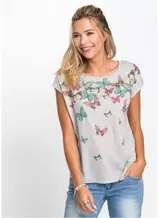 Shirt mit Schmetterlingen