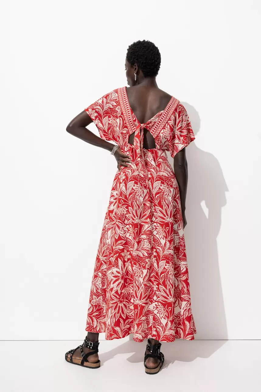 Robe longue éco-conçue