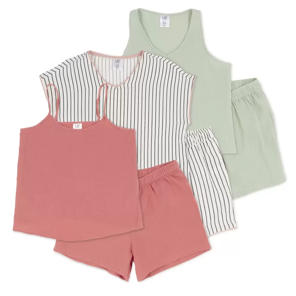 UP 2 FASHION WOMEN Musselin-Pyjama