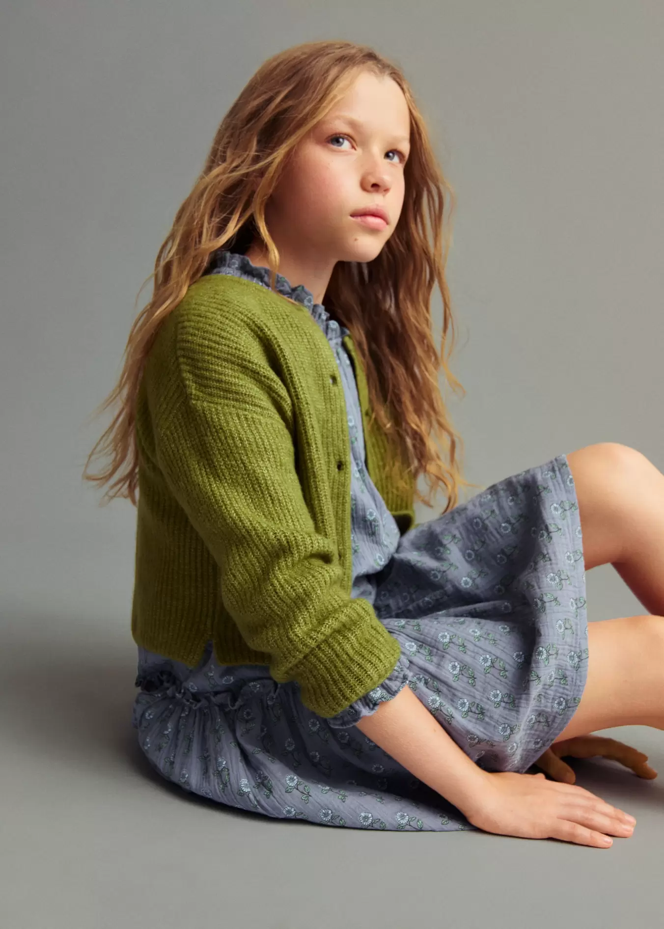 Strickcardigan mit Knöpfen