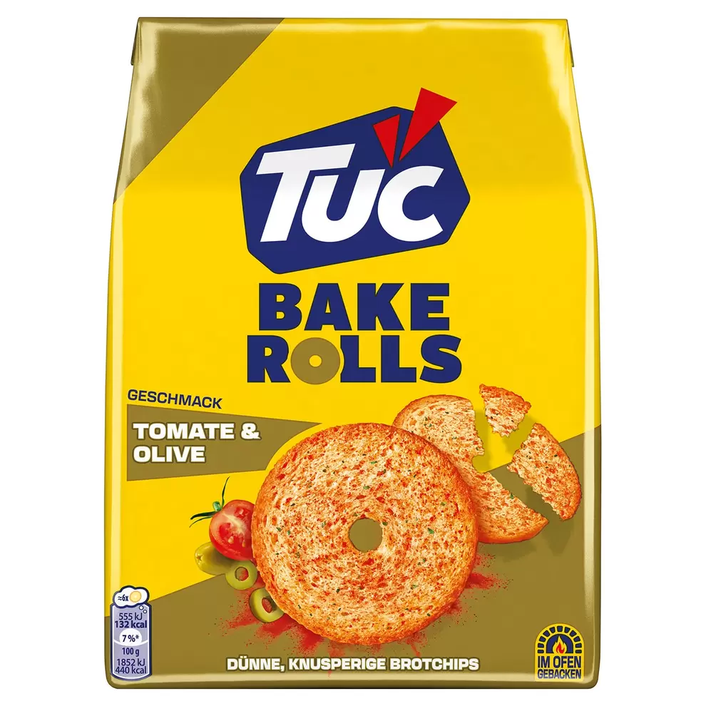 TUC Bake Rolls, Tomate Olive