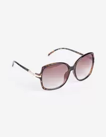 Sonnenbrille - hellbraun