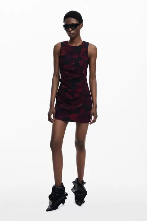 Gerafftes Pichi-Kleid