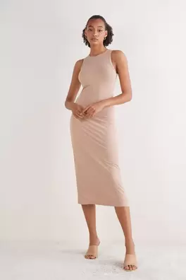 Langes geripptes Unterkleid Your Everyday Wear
