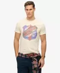 Locker geschnittenes Gasoline Grafik-T-Shirt