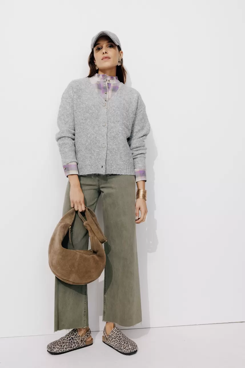 Cardigan torsadé Femme