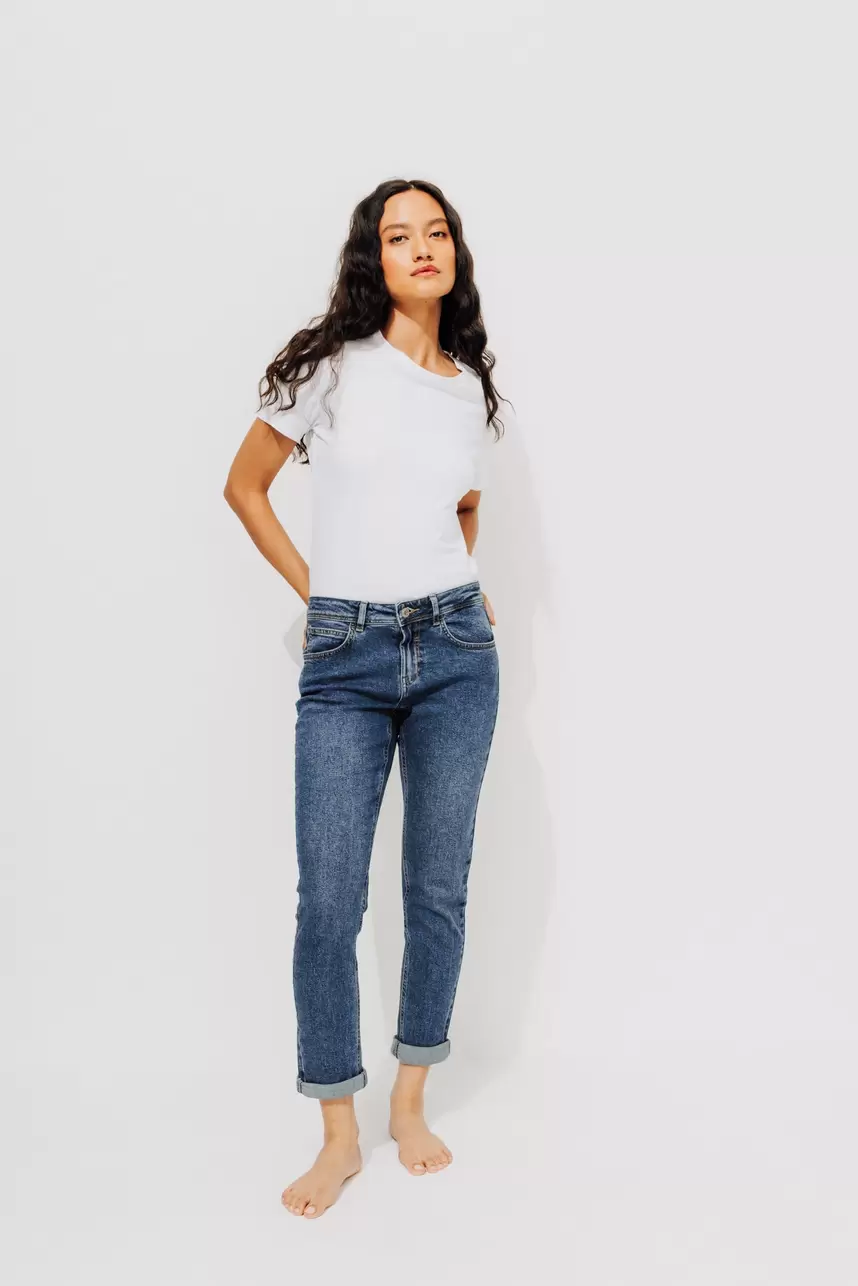 LUCIEN jean girlfriend Femme