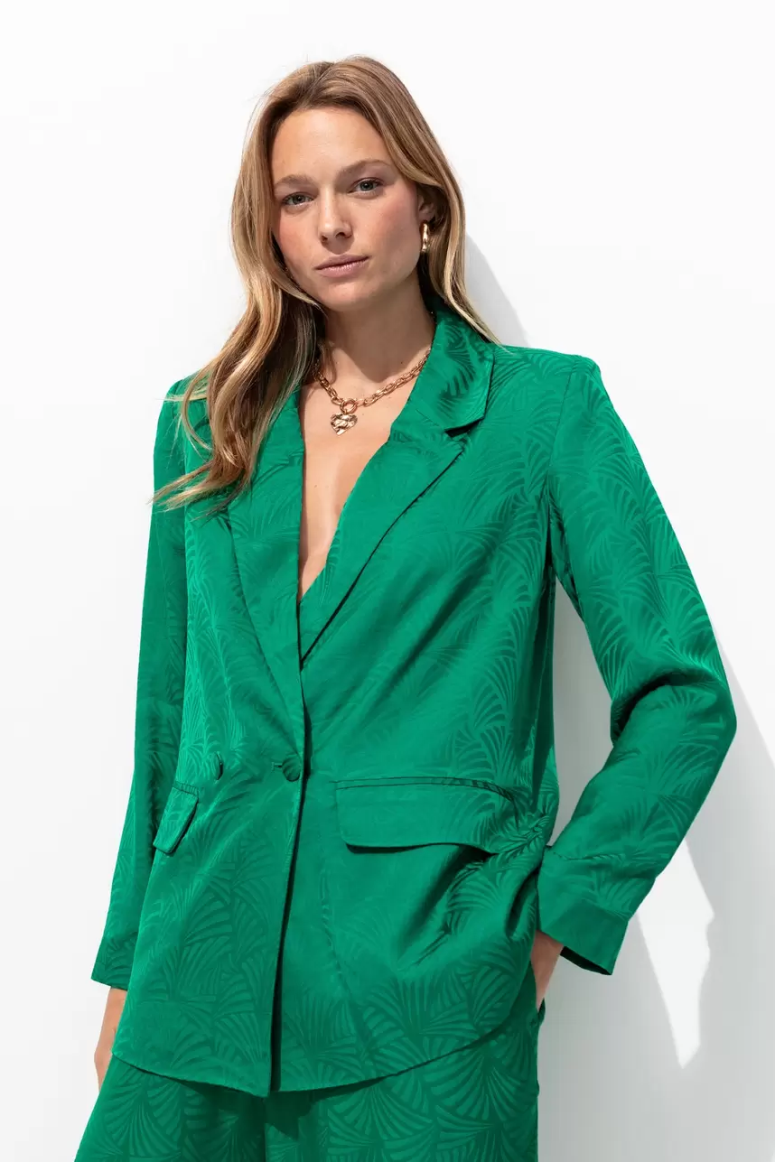 Veste de tailleur en satin