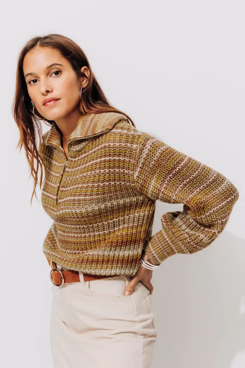 Pull col camionneur Femme