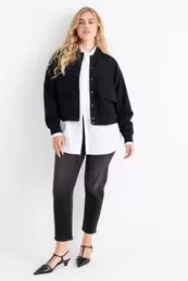Mom jeans - high waist - LYCRA®