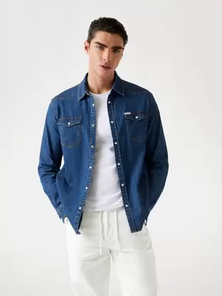 Jeanshemd Slim Fit