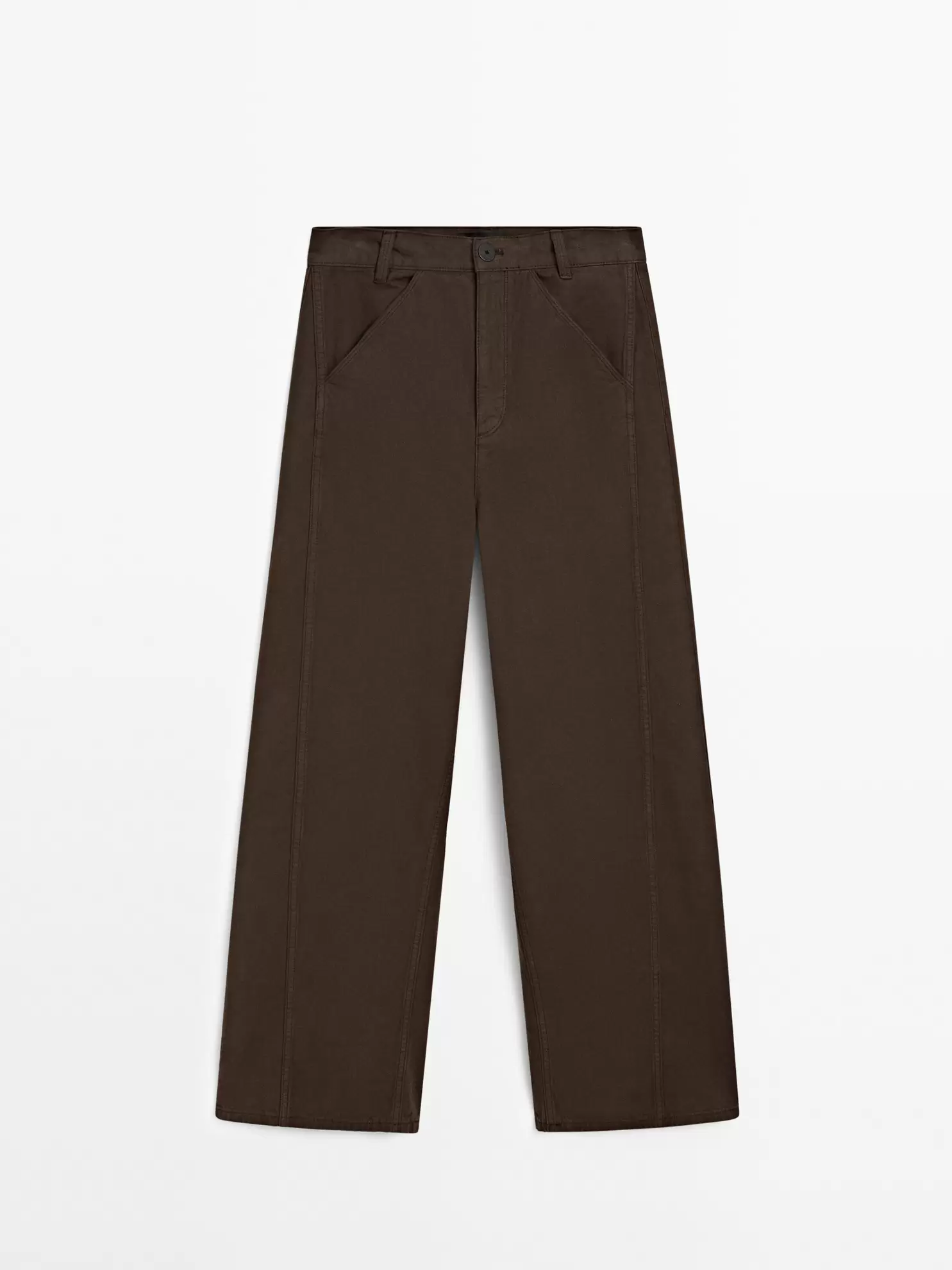 Five-Pocket-Hose mit Ziernähten