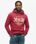 Perfect Fit Hoodie mit Schriftzug