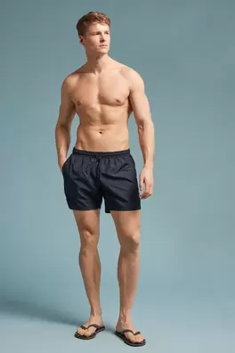 Einfarbige Badeshorts