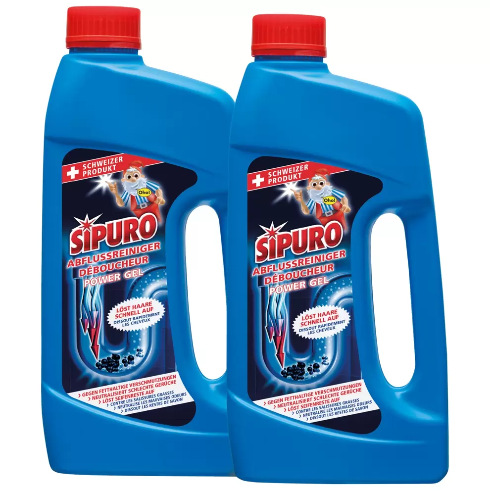 SIPURO Abflussreiniger Duo
