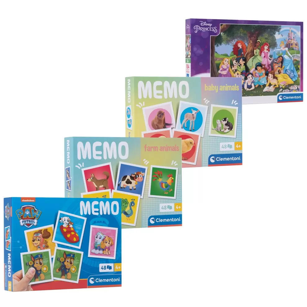 CLEMENTONI Memo Puzzle