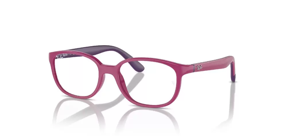 Ray-Ban Quadratisch Brillen 0RY1632 Rosa für Kinder