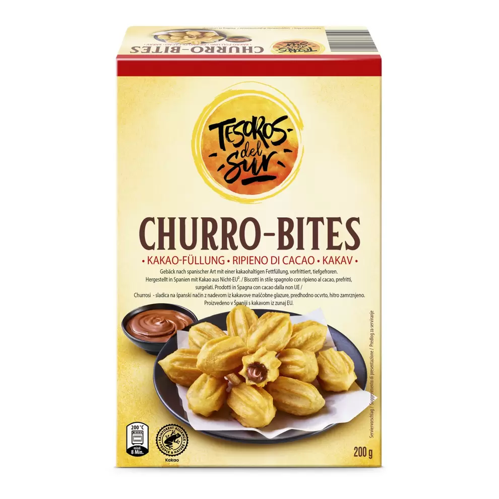 TESOROS DEL SUR, Churro Bites, Schokolade