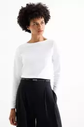 Long sleeve top - regular fit