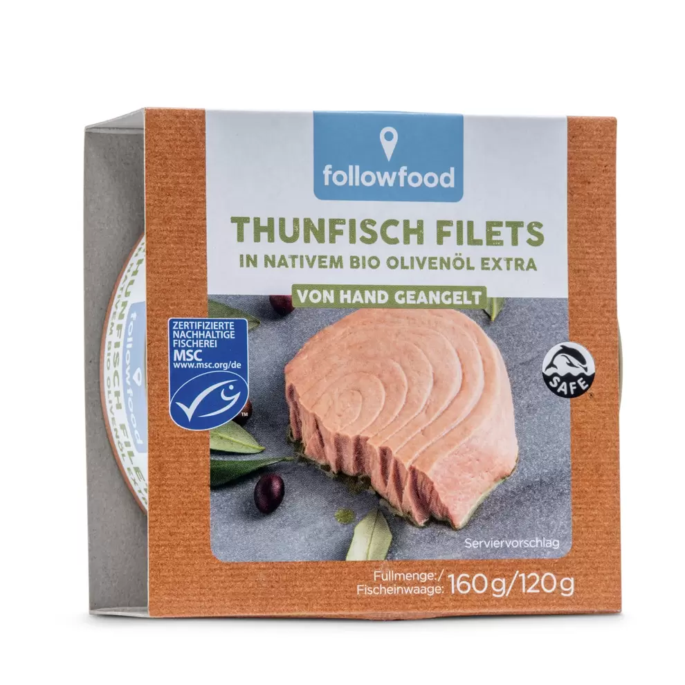 FOLLOWFISH Thunfischfilet, Bio-Olivenöl