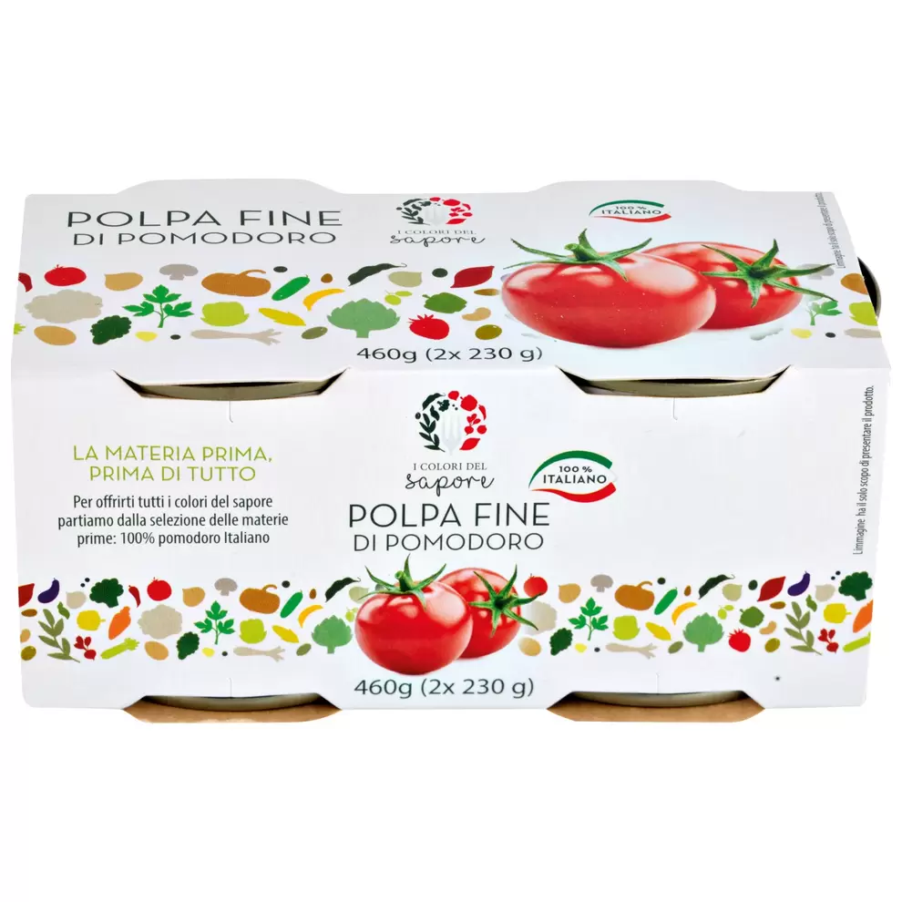 I COLORI DEL SAPORE Tomaten, gehackt