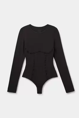 Langarmbody aus Fresh Bamboo Handcrafted Luxury