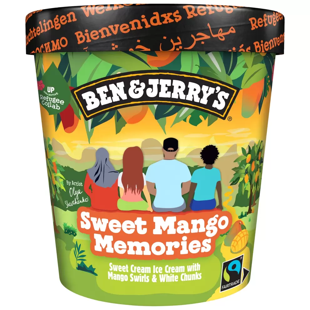 BEN & JERRY´S Mix, Süsse Mango