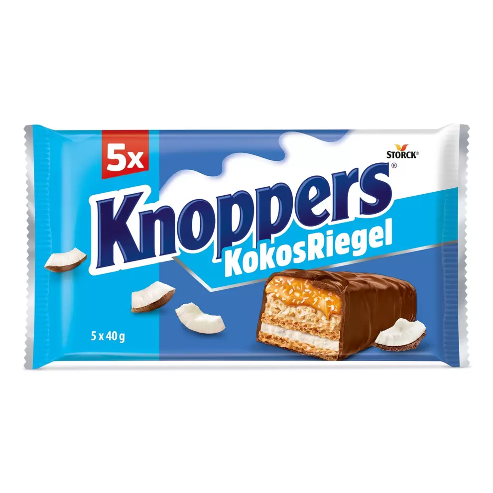 STORCK Knoppers Riegel Kokos
