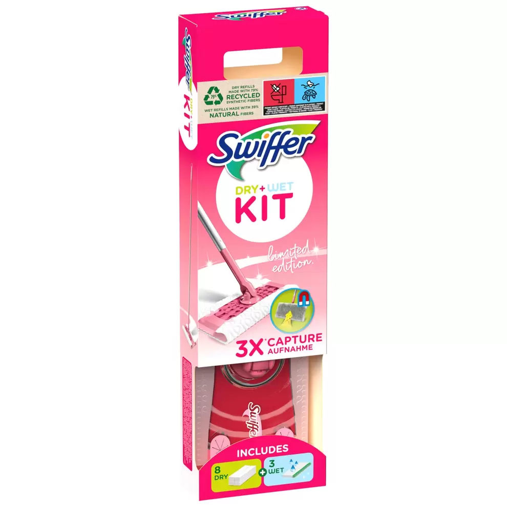 SWIFFER Bodenwischset Pink