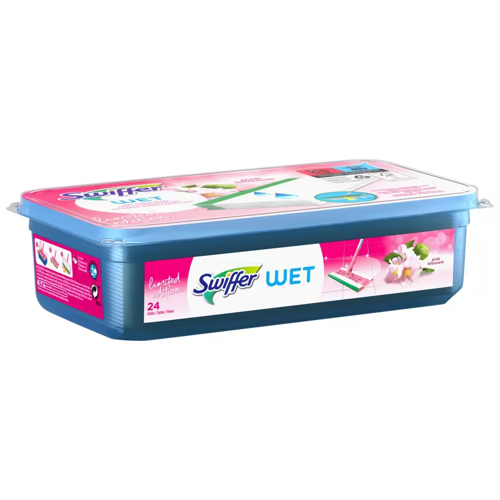 SWIFFER Bodenwischtücher wet Pink