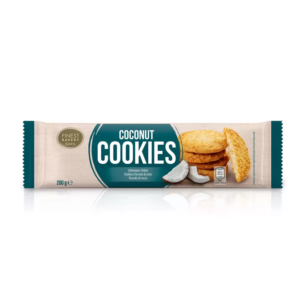 FINEST BAKERY Coconut Cookies, Klassik