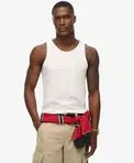 Contrast Script Tanktop