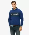 Lässiges Core Logo Sweatshirt mit Rundhalsausschnitt