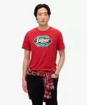 Locker geschnittenes Gasoline Grafik-T-Shirt