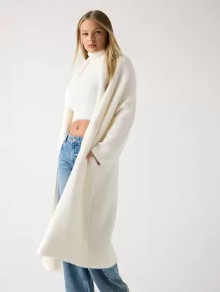 Cardigan Flauschgarn Relaxed Fit